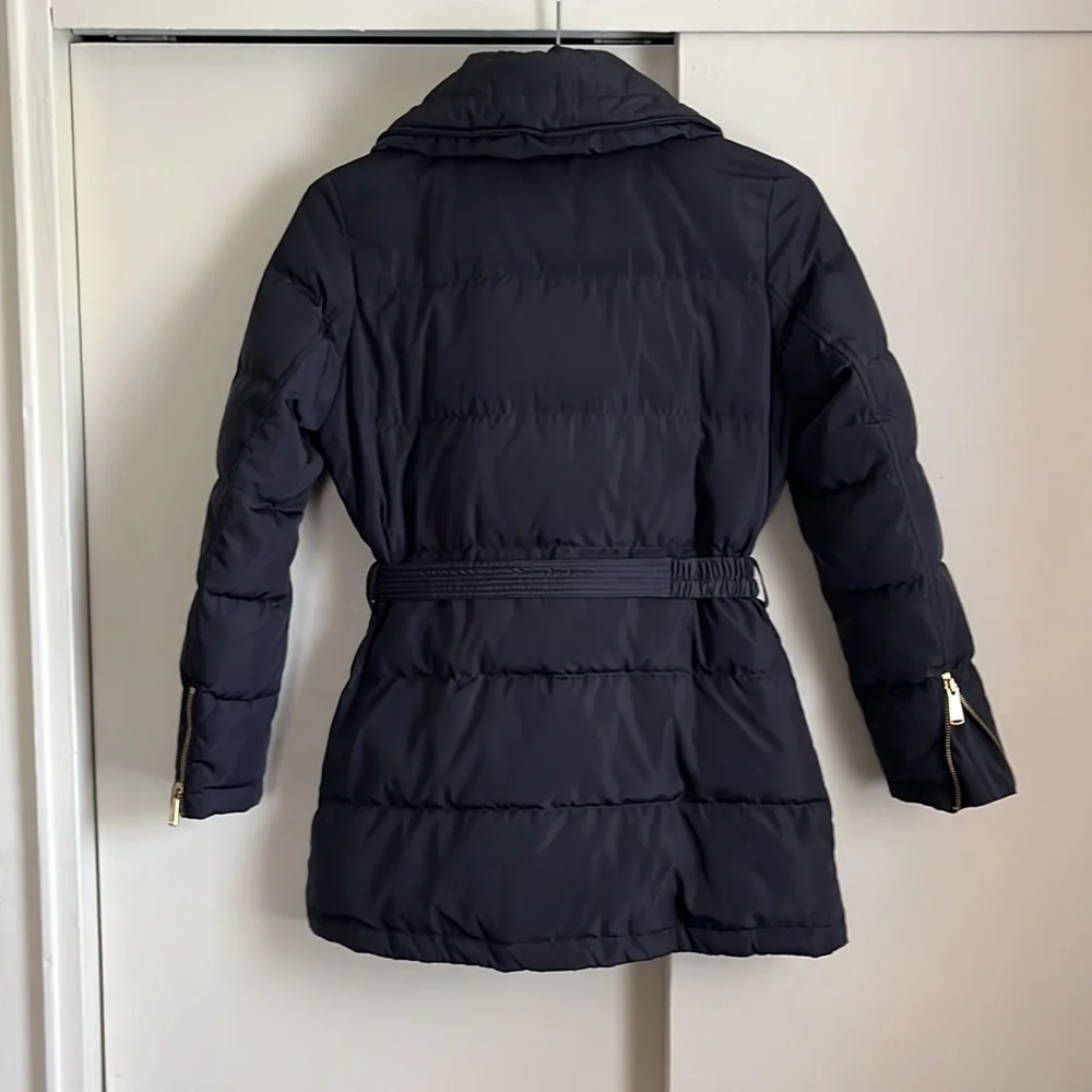 🎊HP🎊 Michael Kors Navy Coat - Picture 6 of 11